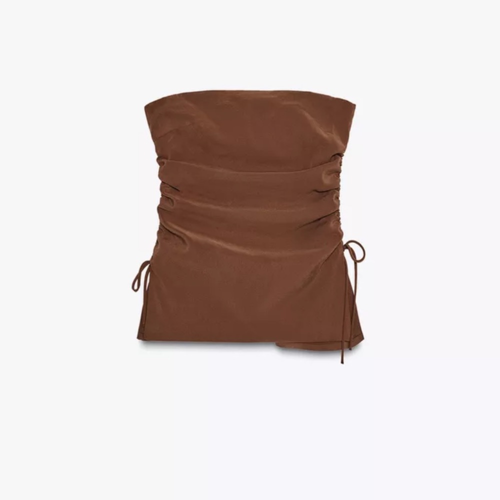 Zara Flowy Tube Top